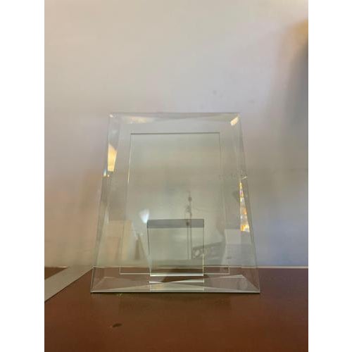Vintage Glass Photo Frame from Fontana Arte, 1980s For Sale - Image 3 of 7