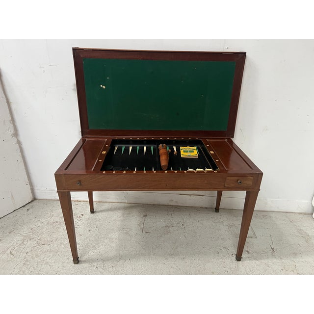 Louis XVI Mahogany Tric Trac Games Table, 1700s For Sale - Image 4 of 18