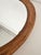 Mid-Century Italian Circular Rattan Wall Mirror in the style of Vivai Del Sud, 1960s For Sale - Image 11 of 16