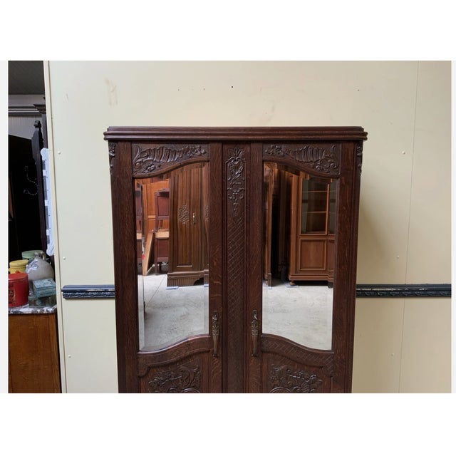 Historicist Linen Cupboard, 1930s For Sale - Image 9 of 11