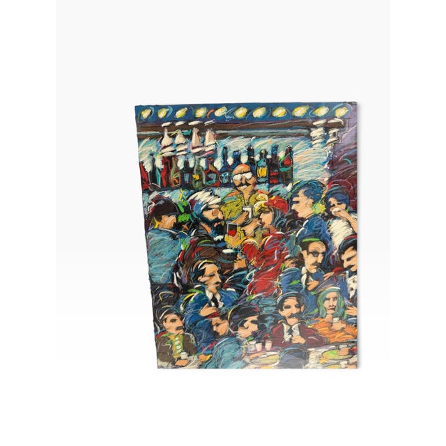 Glass Large James Talmadge Signed Mid-Century Artist’s Proof Serigraph For Sale - Image 7 of 10