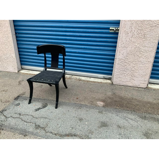 1990s 1990s Vintage Klismos Chair For Sale - Image 5 of 9