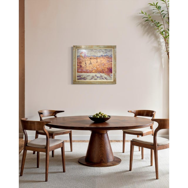 Wood Giampaolo Talani "A Summer Day" Oil on Board, Seascape Beach Painting, Tuscan Coastal Art, Contemporary Art by Italian Master For Sale - Image 7 of 11