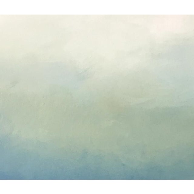 Abstract Blue OmbrÃ© Original Painting - 40" x 52" | Chairish