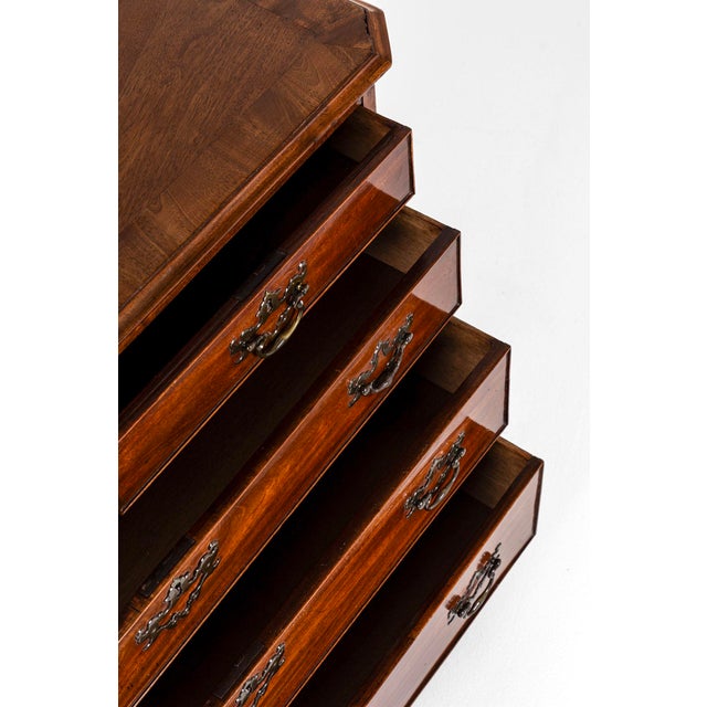 Small George Iii Mahogany Chest For Sale - Image 12 of 14