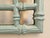 Vintage Mid-Century Faux Bamboo Fretwork Chinoserie Chippendale Style Wall Mirror For Sale - Image 4 of 6