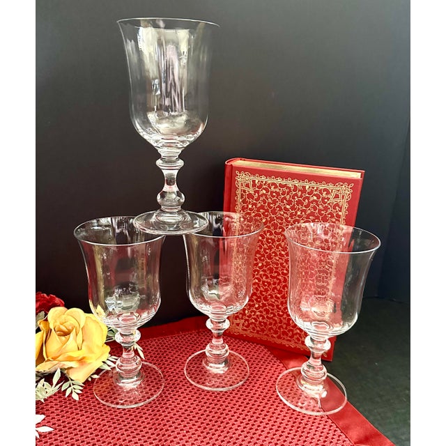 Vintage Mikasa French Countryside Water Glasses Set of 4 Chairish