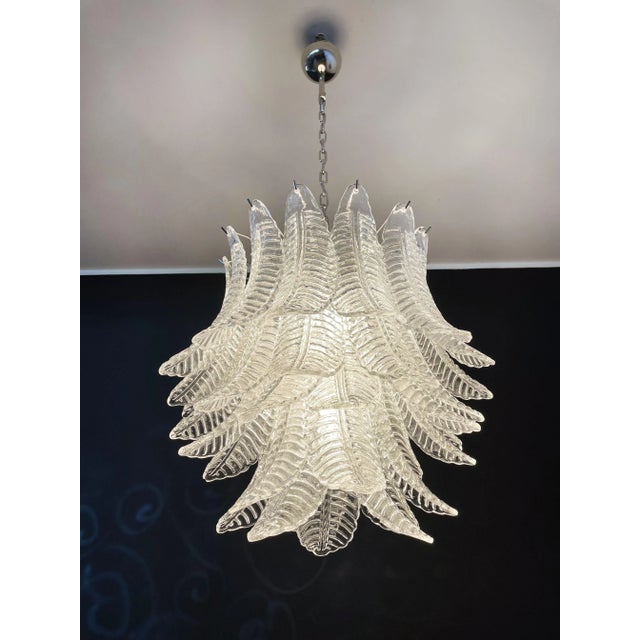 Italian Murano Glass Chandelier, 1972 For Sale - Image 15 of 18