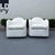 Mid-Century Modern Pair of Vintage 1980s Swivel Chairs For Sale - Image 3 of 10