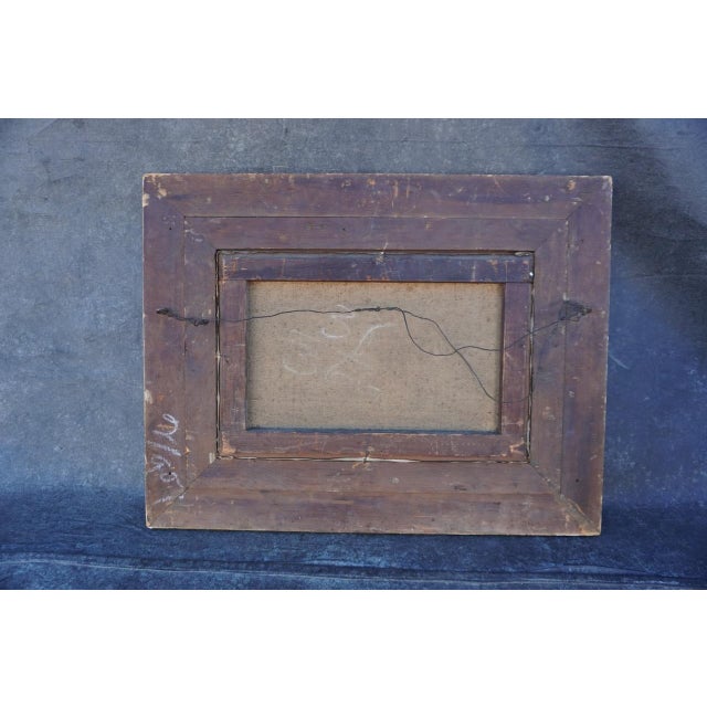 19th Century Victorian Era Guernsey Cow Portrait, Oil on Canvas For Sale In Los Angeles - Image 6 of 6