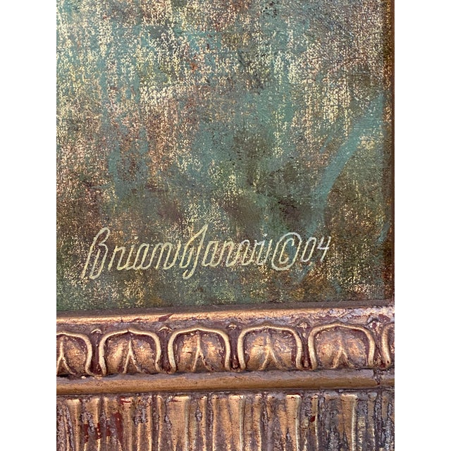 African Brian Jarvi African Animal Oil Painting For Sale - Image 3 of 4