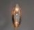 1970s Fontana Arte Style Smoked Beveled Glass 2-Light Wall Sconce Italy 1960, Pair For Sale - Image 5 of 13