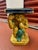 1970s Vintage Majolica Monkey Plant Stand/Garden Stool For Sale - Image 5 of 11