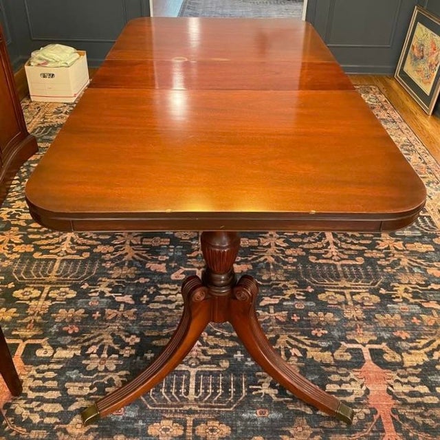 Vintage Duncan Phyfe Dining Table Chairish