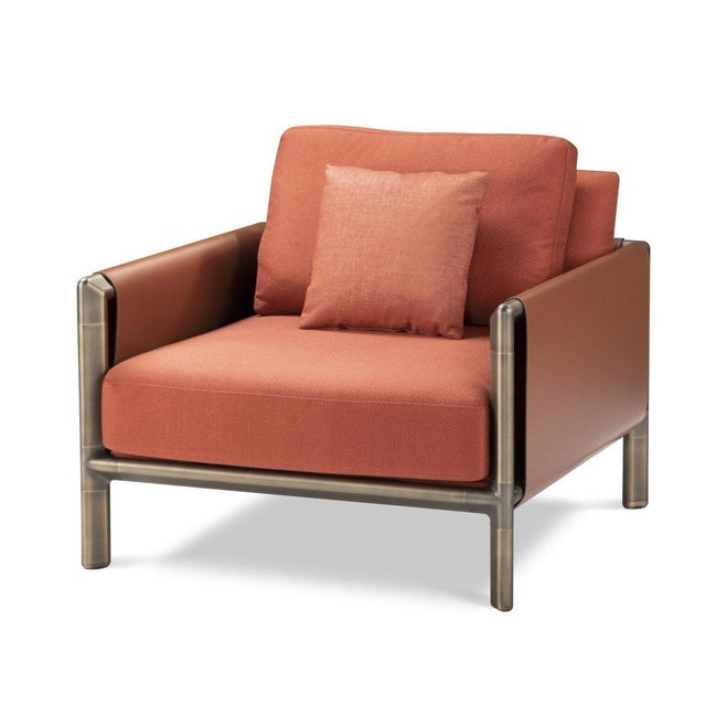 Contemporary Frame Fabric Chair by Stefano Giovannoni For Sale - Image 3 of 6