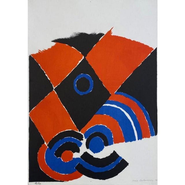 Lithograph, 1962 Handsigned by the artist in pencil and numbered 14/40 LCD5614 This piece is attributed to the mentioned...