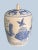 Blue and White Kingfisher Ginger Jars - A Pair For Sale - Image 4 of 11