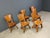 Dutch Rustic Oak Dining Chairs, 1960s, Set of 6 For Sale - Image 8 of 12