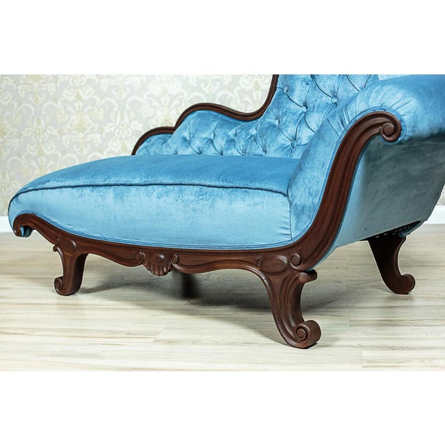 Early 1900s NeoRococo Style Mahogany Chaise Lounge Chairish