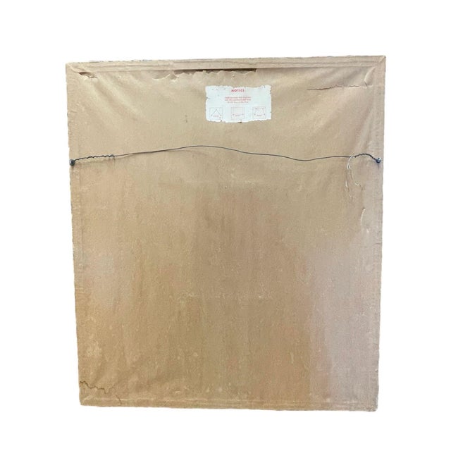 Pair of Late 20th Century Calico Framed Mirrors For Sale - Image 9 of 10