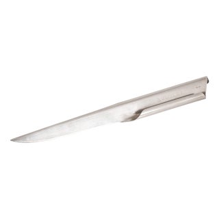 Vintage Italian Silver Letter Opener by Bulgari, 1970 For Sale