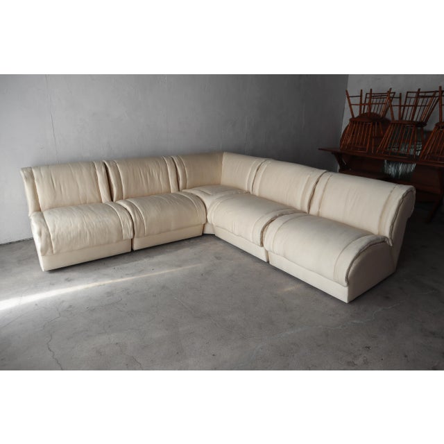 Postmodern Post Modern Modular Sofa - Rolf Benz Style For Sale - Image 3 of 7