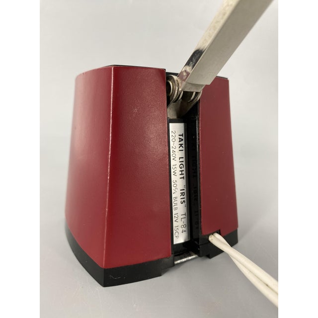 1960s Iris Table Lamp by Tada Kiko for Taki Light, 1960s For Sale - Image 5 of 14