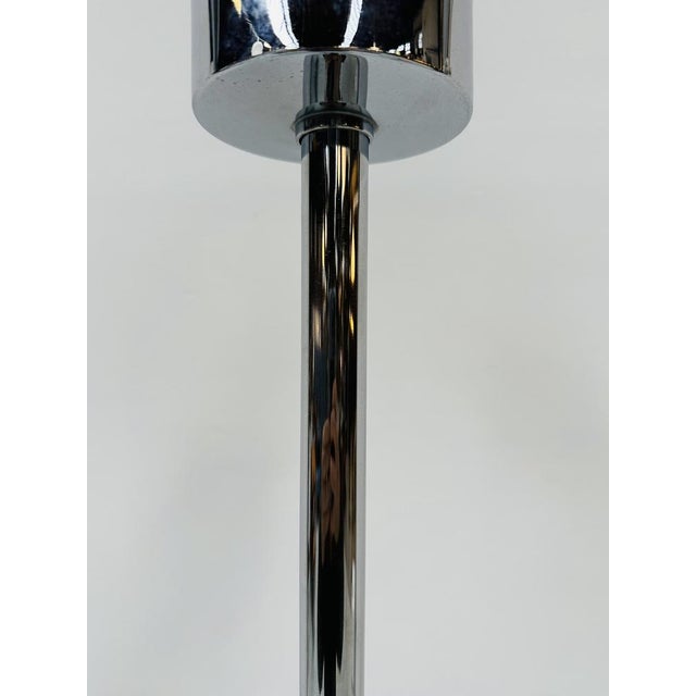Vintage Italian Pendant Lamp in Aluminium and Smoked Glass, 1970s For Sale - Image 3 of 15