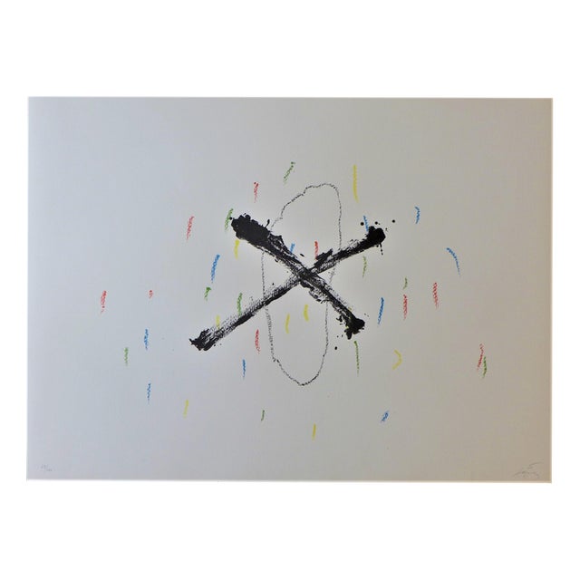 Antoni Tapies, Silence, Lithograph For Sale