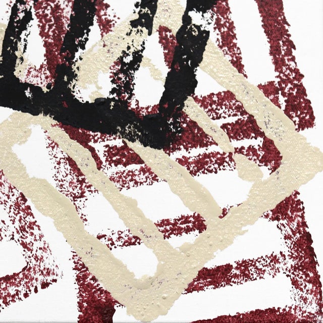 2020s ''Palermo'' Contemporary Abstract Mixed-Media Painting by Len Klikunas For Sale - Image 5 of 9