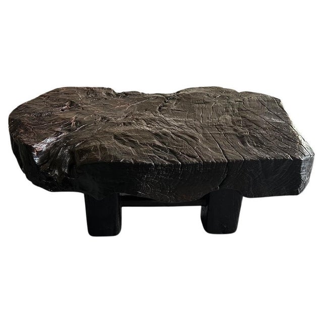 Andrianna Shamaris Century Old Teak Wood Coffee Table For Sale - Image 15 of 18