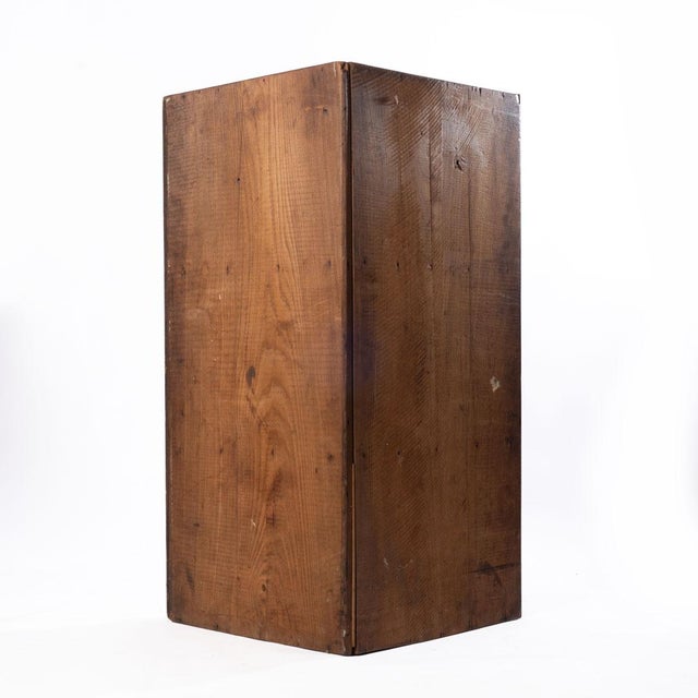 Late 19th Century Small English Oak Corner Cupboard For Sale - Image 11 of 12