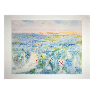 Natale Addamiano, Landscape, 1999, Screen Print For Sale