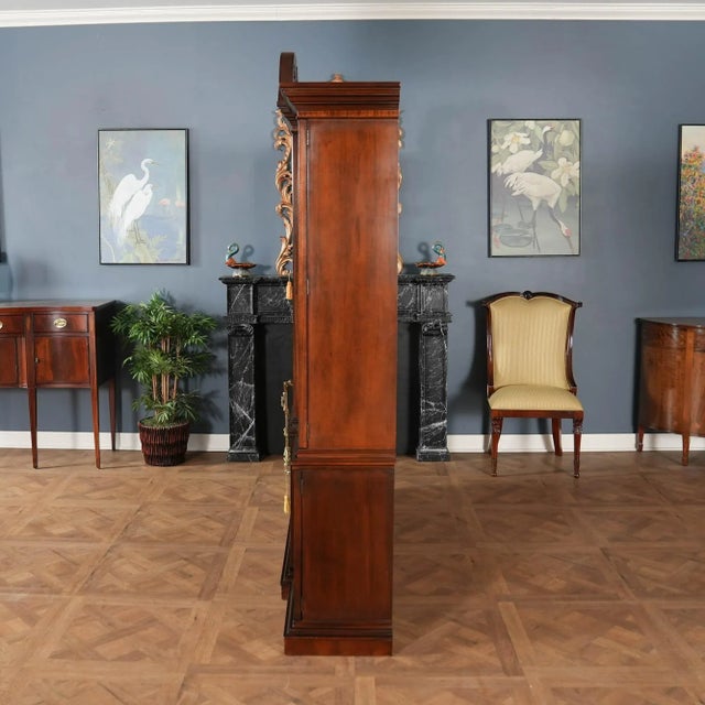 Drexel Heritage Vintage Breakfront For Sale - Image 9 of 14