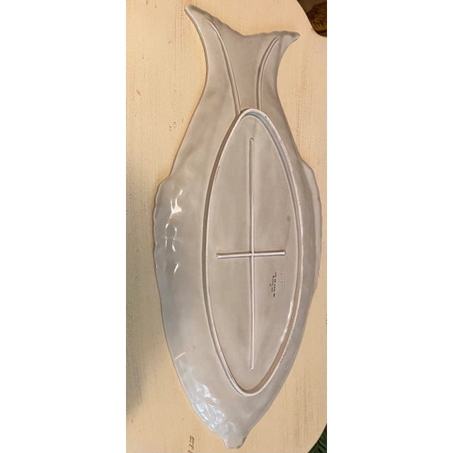Late 20th Century Large Fitz & Floyd Fish Platter For Sale - Image 5 of 11