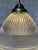 Vintage American Glass and Brass Pendant Light, Circa 1960s For Sale - Image 10 of 12