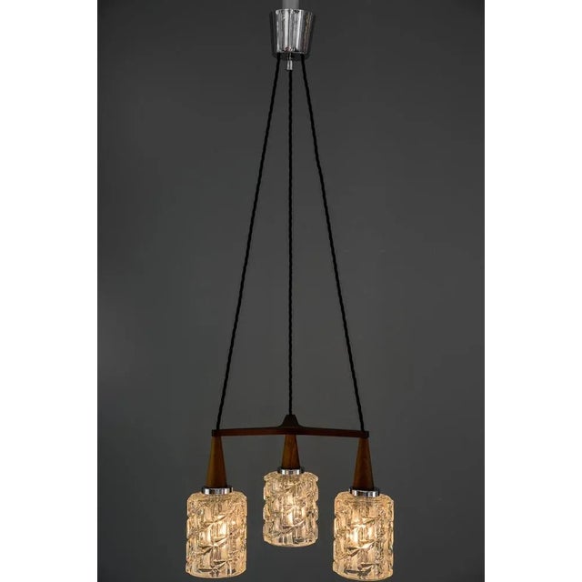 Chandelier from Austrolux, Vienna, 1960s For Sale - Image 4 of 14