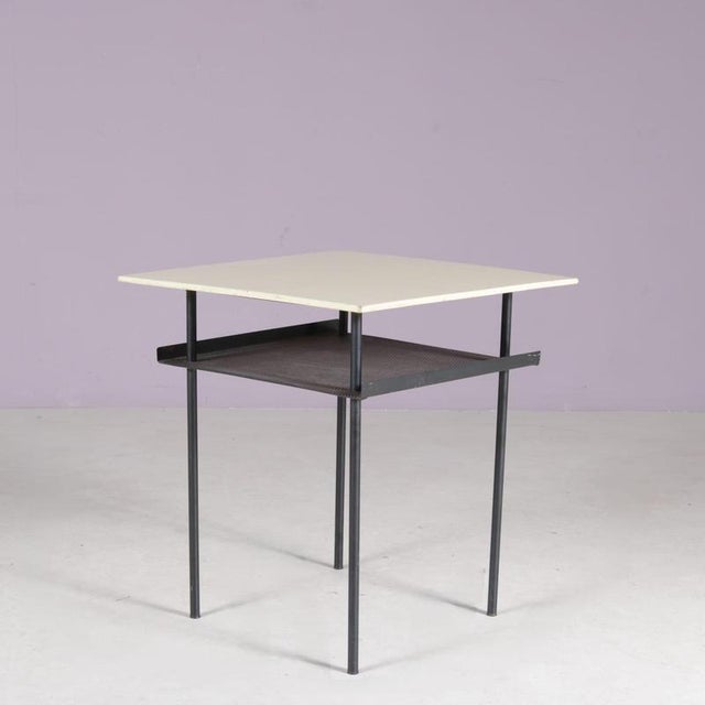 Wood Side Table by Wim Rietveld for Auping, 1950s For Sale - Image 7 of 8