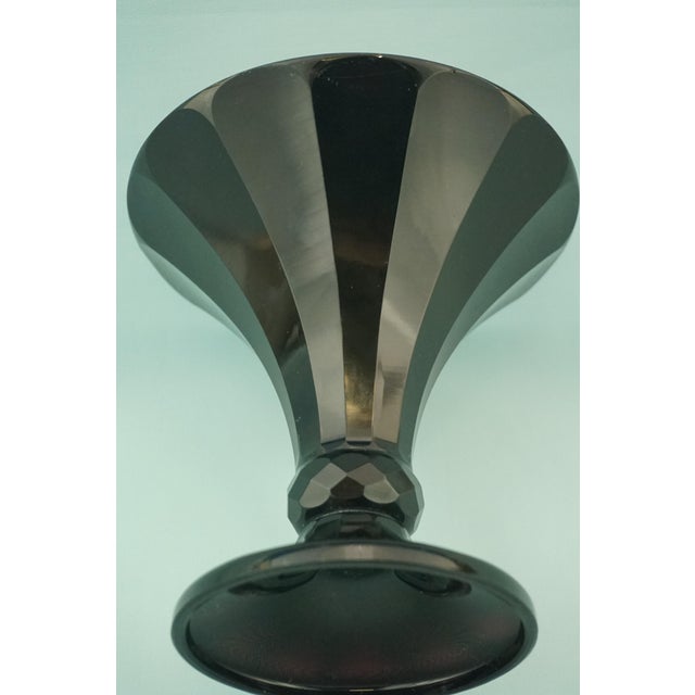 Antique Art Nouveau Glass Vase by Josef Hoffmann, Austria, 1890s For Sale - Image 12 of 18