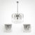 1970s Waterfall Lamp and Wall Sconces in Murano Glass in the style of Paolo Venini, Italy, 1970s, Set of 3 For Sale - Image 5 of 5