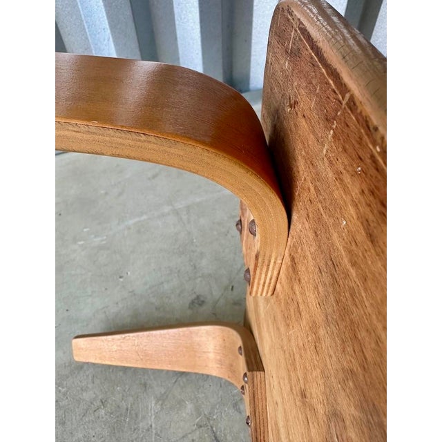 Thaden Jordan Tiered Corner Shelf, 1940s Modernist, by Herbert Von Thayden For Sale - Image 11 of 14