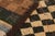 Textile Vintage Moroccan Runner Rug, Black & Beige Checkered Geometric - Rug & Kilim For Sale - Image 7 of 7