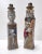 Made in Italy, 1960s. These high-quality liquor bottles are made in polychrome ceramic. They are vintage items, therefore...