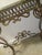 Ornate Vintage Wrought Iron & Green Marble Entryway/Foyer Table For Sale - Image 6 of 7
