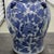 Blue 20th C Blue and White Ginger Jar With He-He Twins For Sale - Image 8 of 11