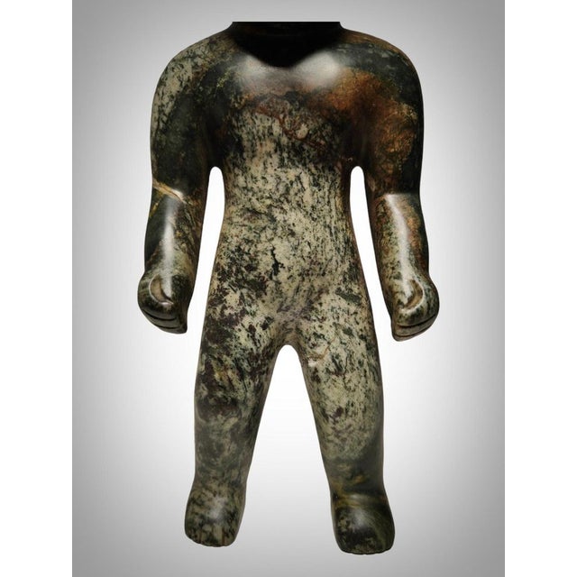 Stone Preclassic Olmec Figurine in Stone For Sale - Image 7 of 15