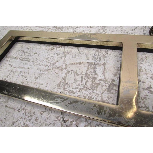 Elegant Contemporary Modern Brass Cantilever Floor Lamp Chairish