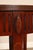 Custom Mahogany Inlaid Demilune Console Table For Sale - Image 10 of 18