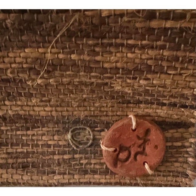 Mid-Century Modern Pair of Vintage Don Freedman Seagull Fiber Art Wall Hangings for Interlude, 1979 & 1981 For Sale - Image 3 of 6