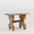 Rustic Low Stool in Painted Wood, France, 1900 For Sale - Image 12 of 12